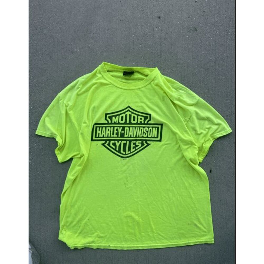 Neon Yellow Harley-Davidson T-Shirt